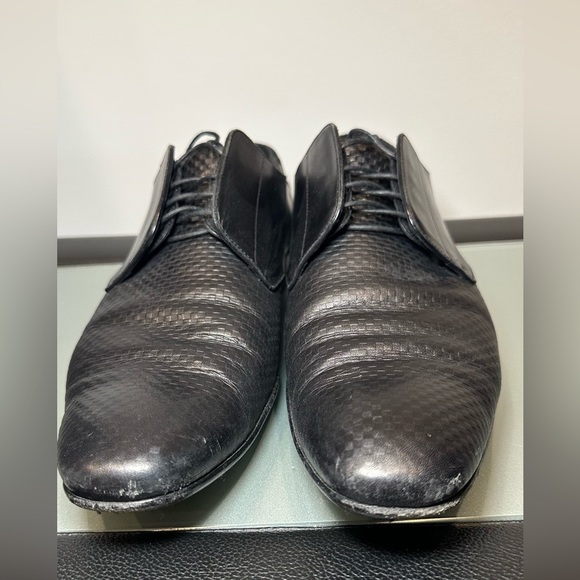WORN LOUIS VUITTON MEN’S DRESS SHOES LACE UP. US SIZE 10.5, LV SIZE 9.5 - Picture 3 of 5